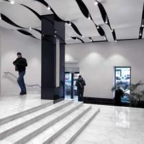 Вид входной группы внутри зданий Бизнес-центр «Галерея Актер»